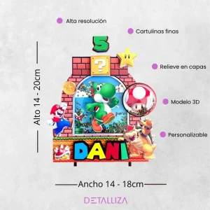 Topper de Yoshi Personalizado